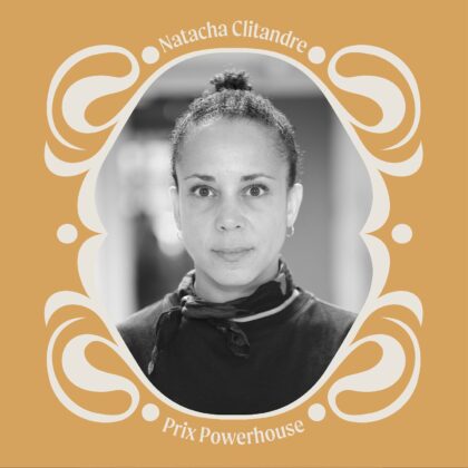 Natacha Clitandre, lauréate du prix Powerhouse